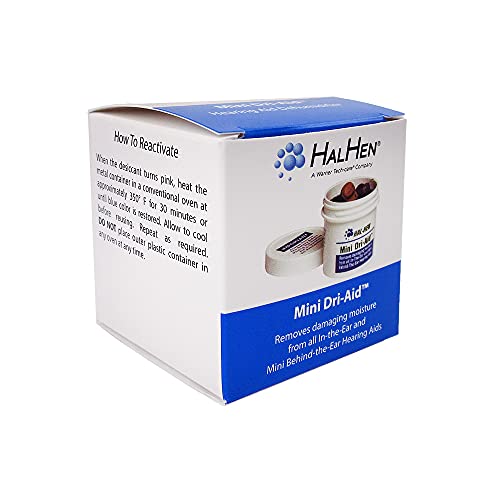 Hal-Hen ® Mini Dri-Aid ™ Kit - Canister and Jar - Single Jar