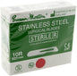 Swann Morton Surgical Scalpel Blade #10R - Sterile Dermaplane Blade for Face, Dermaplaning for Women & Men, Stainless Steel, Beauty Tools for Estheticians - Individually Wrapped, Box of 100