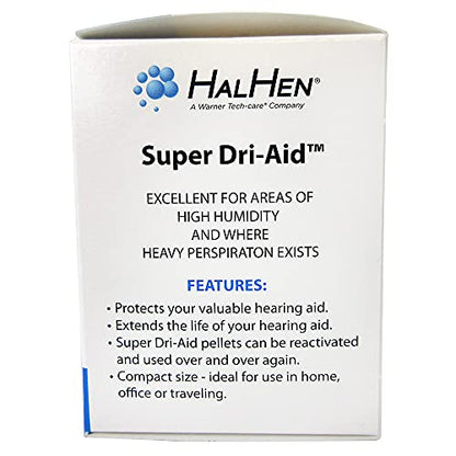 Hal-Hen Super Dri Aid Hearing Aid Dehumidifier - Single Dryer