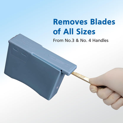 Swann Morton Surgical Blade Remover Unit - Scalpel Blade Removal Tool, Holds Up to 100 for Disposal