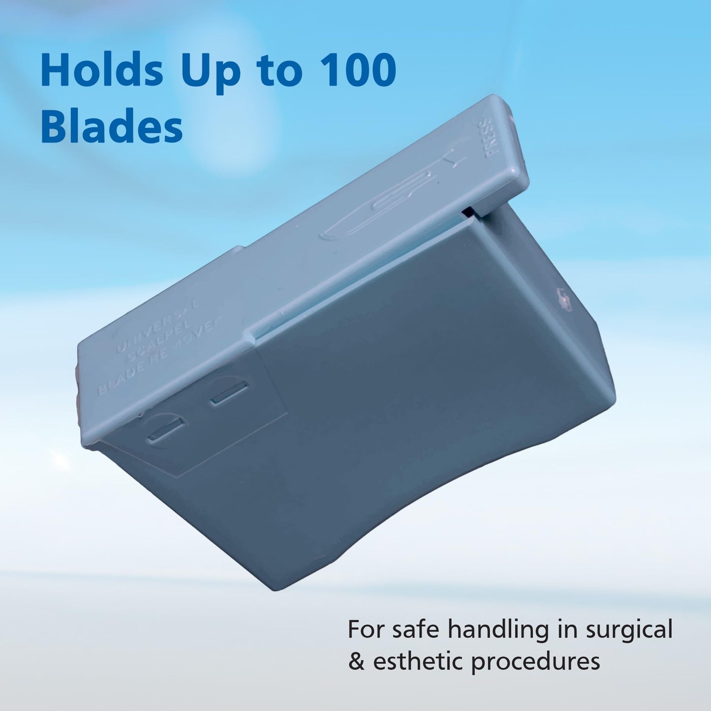Swann Morton Surgical Blade Remover Unit - Scalpel Blade Removal Tool, Holds Up to 100 for Disposal
