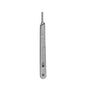 Swann Morton Scalpel Handle No. 3 - Stainless Steel, Fits Blades 10, 10A, 10R, 11, 12, 14, 15, & 15A, Esthetician Tools to Dermaplane, Surgical Knife Handle, Medical Grade Precision Instrument